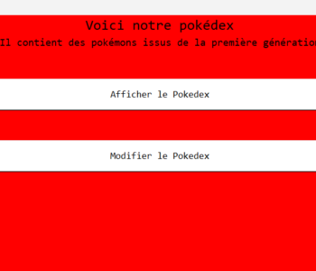 interface graphique